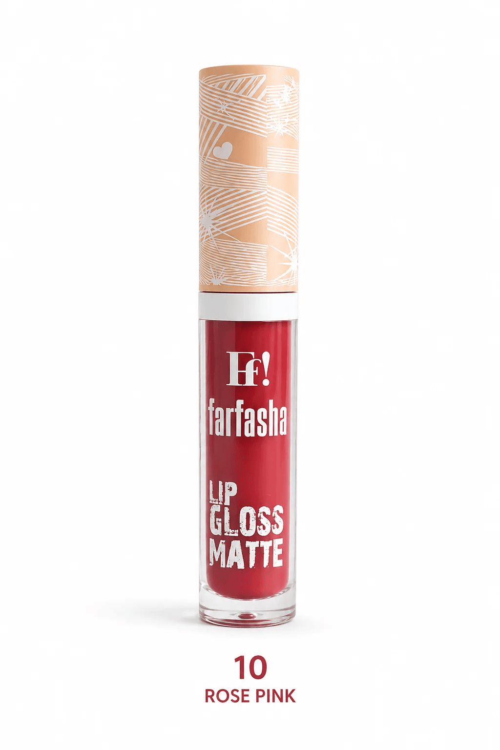 Farfasha Matte Lip Gloss - Rose Pink