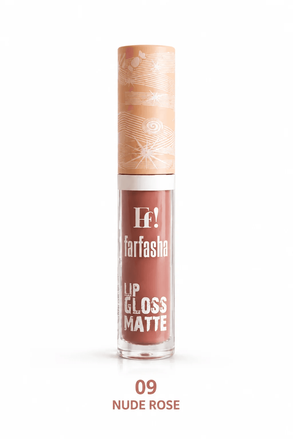 Farfasha Matte Lip Gloss - Nude Rose