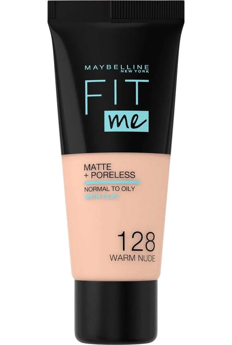 Fit Me Foundation · 128 Warm Nude